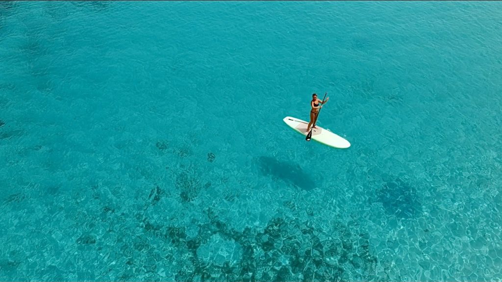 Sup a Cala Croce by Drone